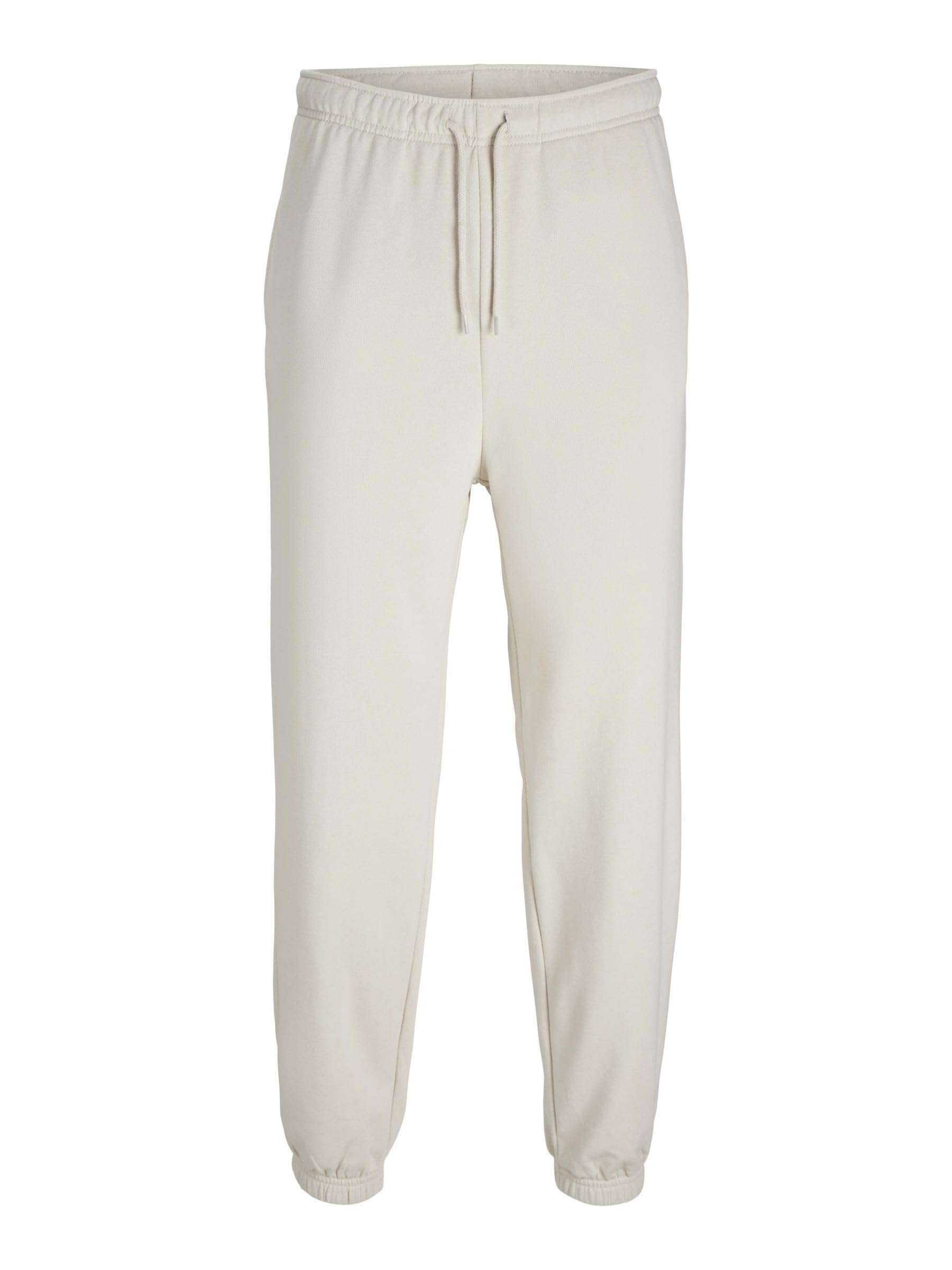 JACK & JONES Male Jogging Bottoms Regular Fit Jogging Bott, Moonbeam, M