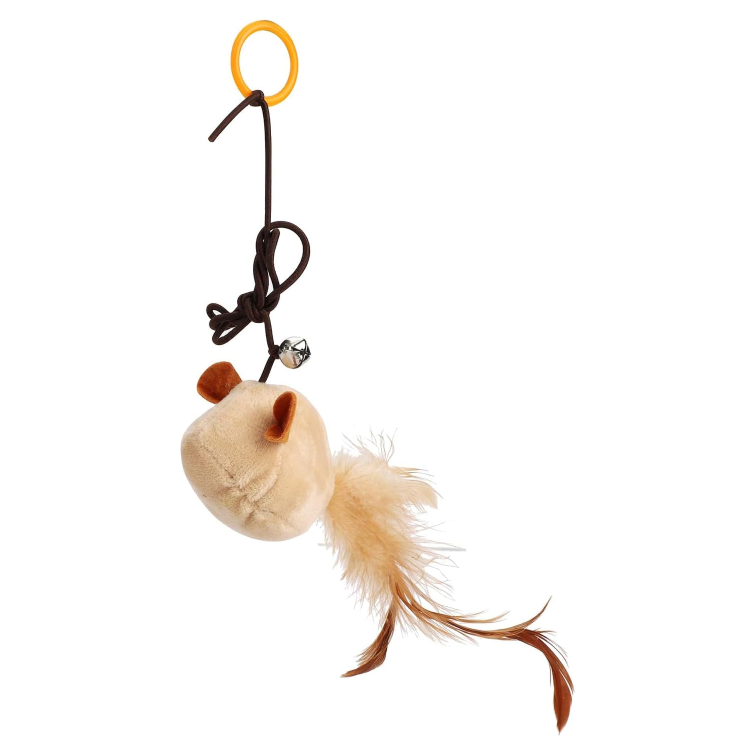 Foodie Puppies Velvet Mouse Plush Toy with Feathers (Velvet Stuart) for Cats | Interactive Funny Cat Teaser | Cat Plush Mouse Toy for Teaser & Exerciser Wand | Suitable for Cats and Kittens (B0CVVYR6W4) Amazon Price History, Amazon Price Tracker