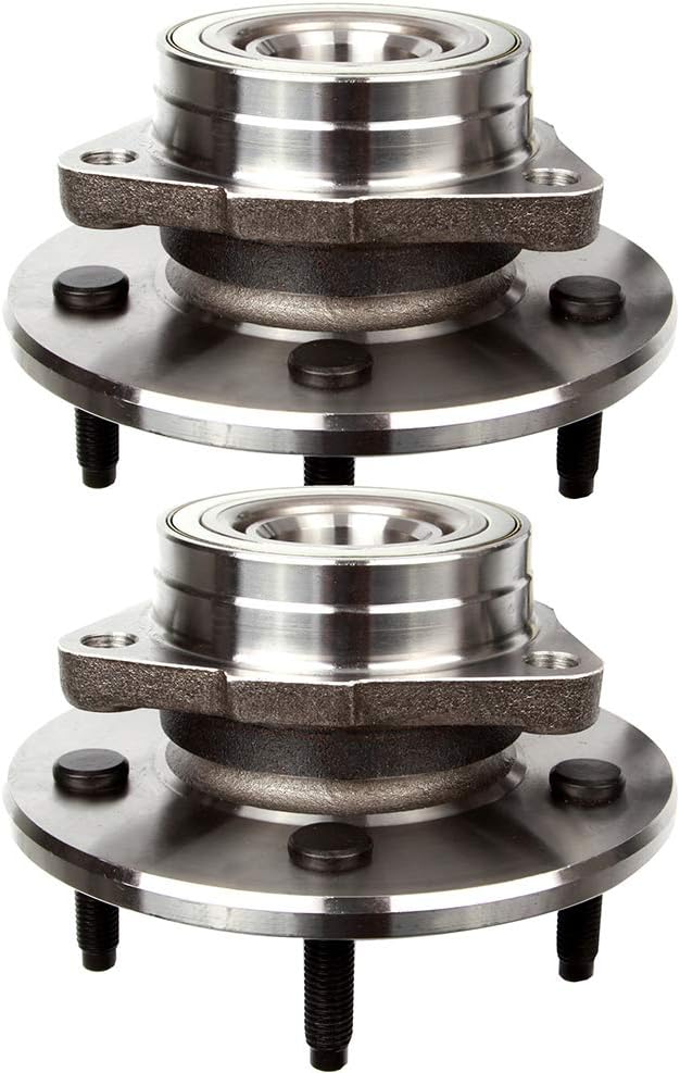 SCITOO Wheel Hub Wheel Bearing Assembly Front 515010 fit for Ford for F-150 1997-2000 5 Lugs Wheel Hub Bearing Assemblies W/ABS 2pcs Wheel Hub Bearings
