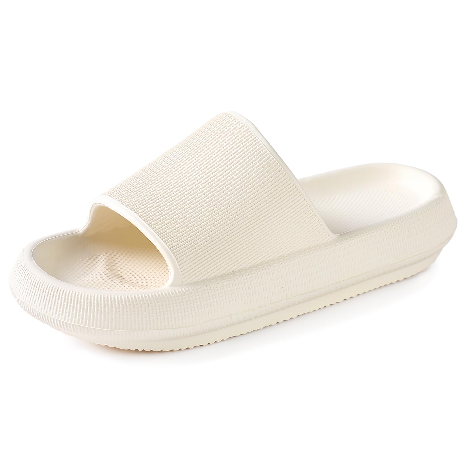 Menore Slippers for Women and Men Quick Drying, Parent-Child EVA Open Toe Soft Slippers, Non-Slip Soft Shower Spa Bath Pool Gym Beach House Sandals for Indoor &amp; Outdoor