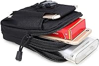 Vista 21 de NuCamper Tactical Molle EDC Waist Pouch Compact Bag, Multi-Purpose Utility Tactical Pouch Belt Cell Phone Holder for Workout Hiking Camping Outdoor