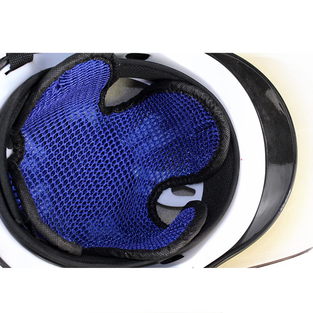 Pumpumlia Coussinets Intérieurs Pour Casque – Mousse à Mémoire De Forme, Doublure Scellée, Lavable Et Séchage Rapide (Vélo/Moto)