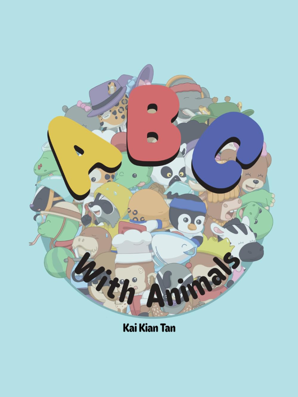 ABC Book With Animals: Learn the Alphabet from A to Z with Fun Animal Friends and Letter Tracing Practice | A Fun ABC Workbook for Toddlers and Preschoolers
