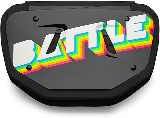 Battle Sports Novelty Football Back Plate – Hard Shell Lower Back Protector with Contoured Foam for High-Impact Protection for Youth, Kids and Adults