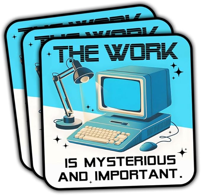 The Work Is Mysterious Sticker Pack (3 pcs)