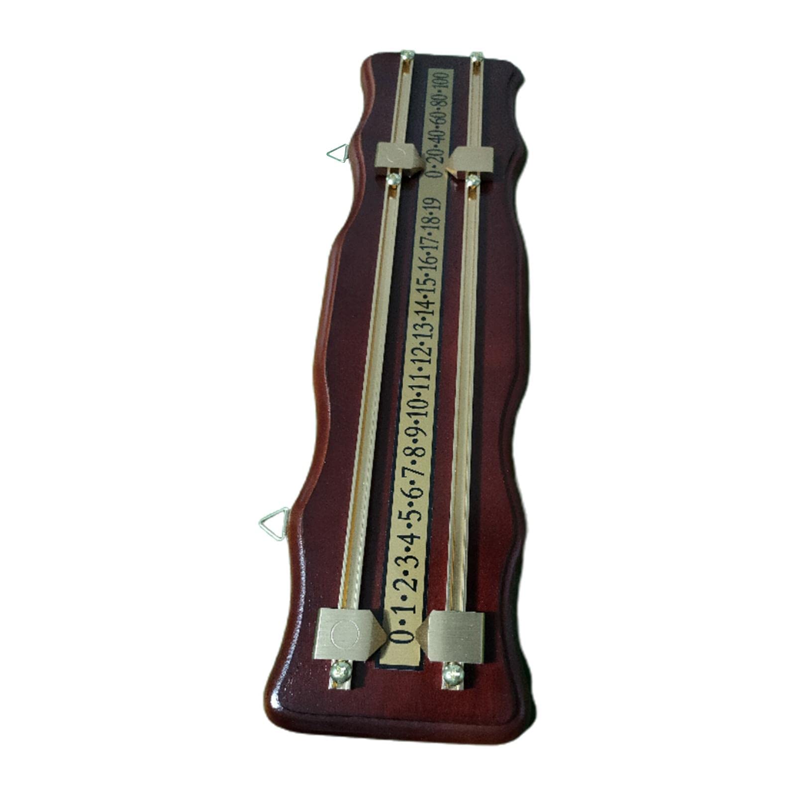 Harilla Holz-Anzeigetafel Für Billard, Snooker & Shuffleboard – 50x14 Cm, Mit Schraube, Robust, Tragbares Scoring-Gerät