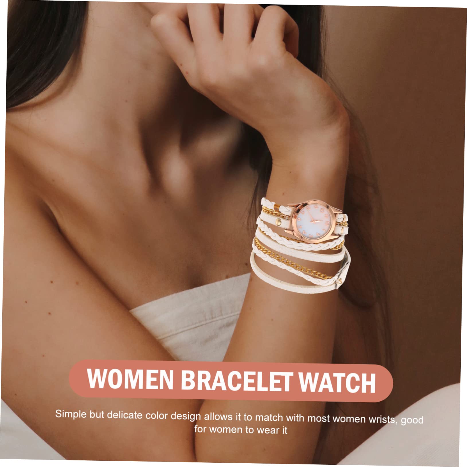 GALPADA 5pezzi Bracciale Pu Design e Versatile Per Compleanni e Speciali Decorativo Per Femminile