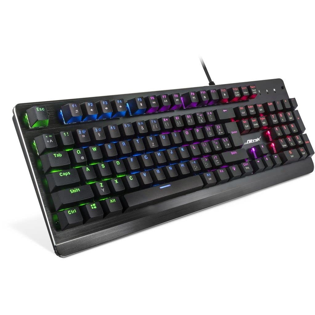 INTER TECH TECLADO (ALEMAN) NITROX NK-2000ME