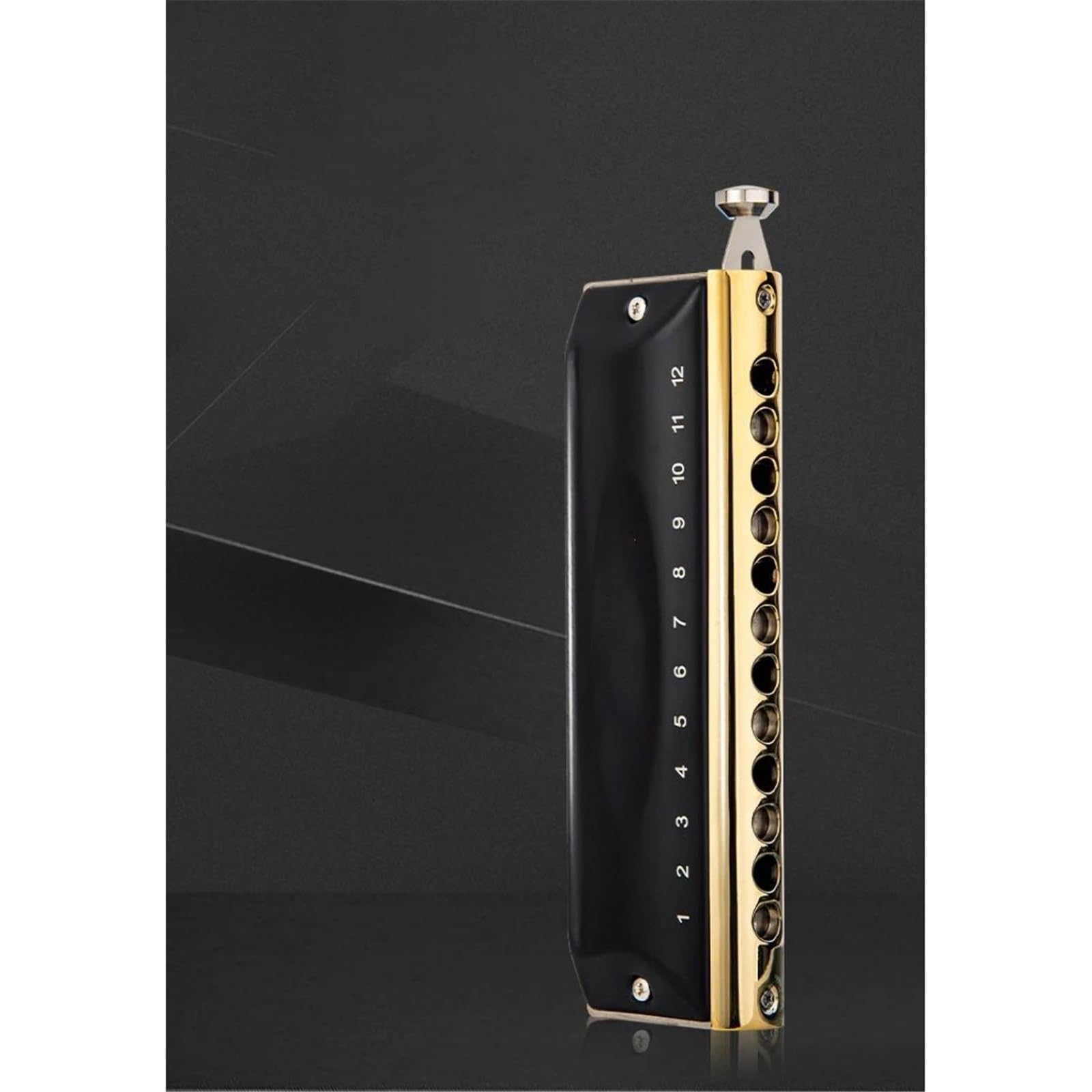 Harmonica Clé D'harmonica Chromatique 12 Trous 48 Tons De C | Clé d'harmonica chromatique à 12 trous, 48 ​​tons, orgue à bouche C professionnel pour adultes