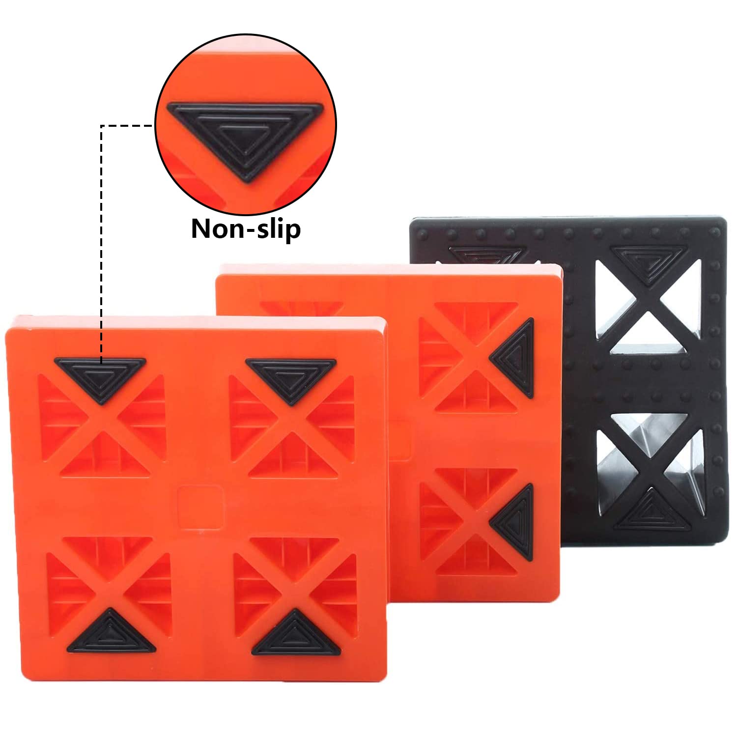 Buy Homeon Wheels RV Leveling Blocks, One Top Tire Wheel Chock and 9