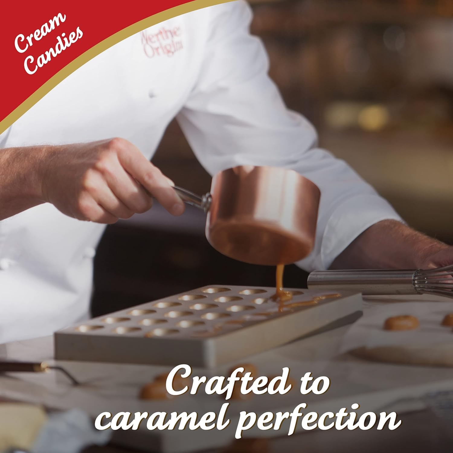 Storck Werther's Original Cream Candies, Decadent Foods Traditional Hard Caramel Sweets, Super Pack, 800g (Product Of Germany) Get Flavourito Kunafa Chocolate 20g Absolutely Free From DECADENT FOODS 1