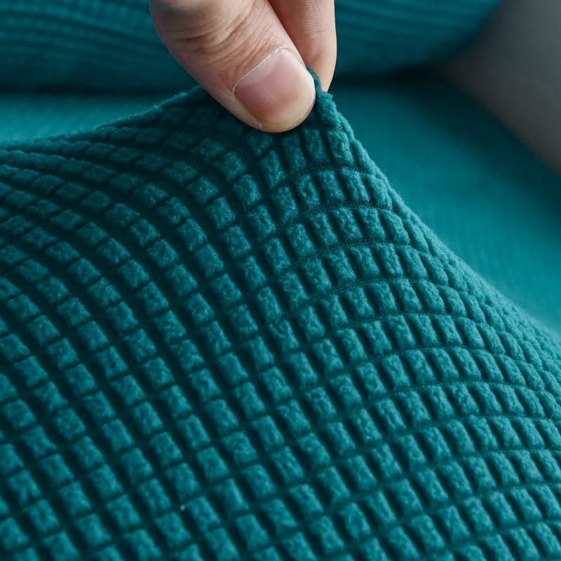 Housse de coussin de canapé extensible pour rénover et protéger un canapé en L usé