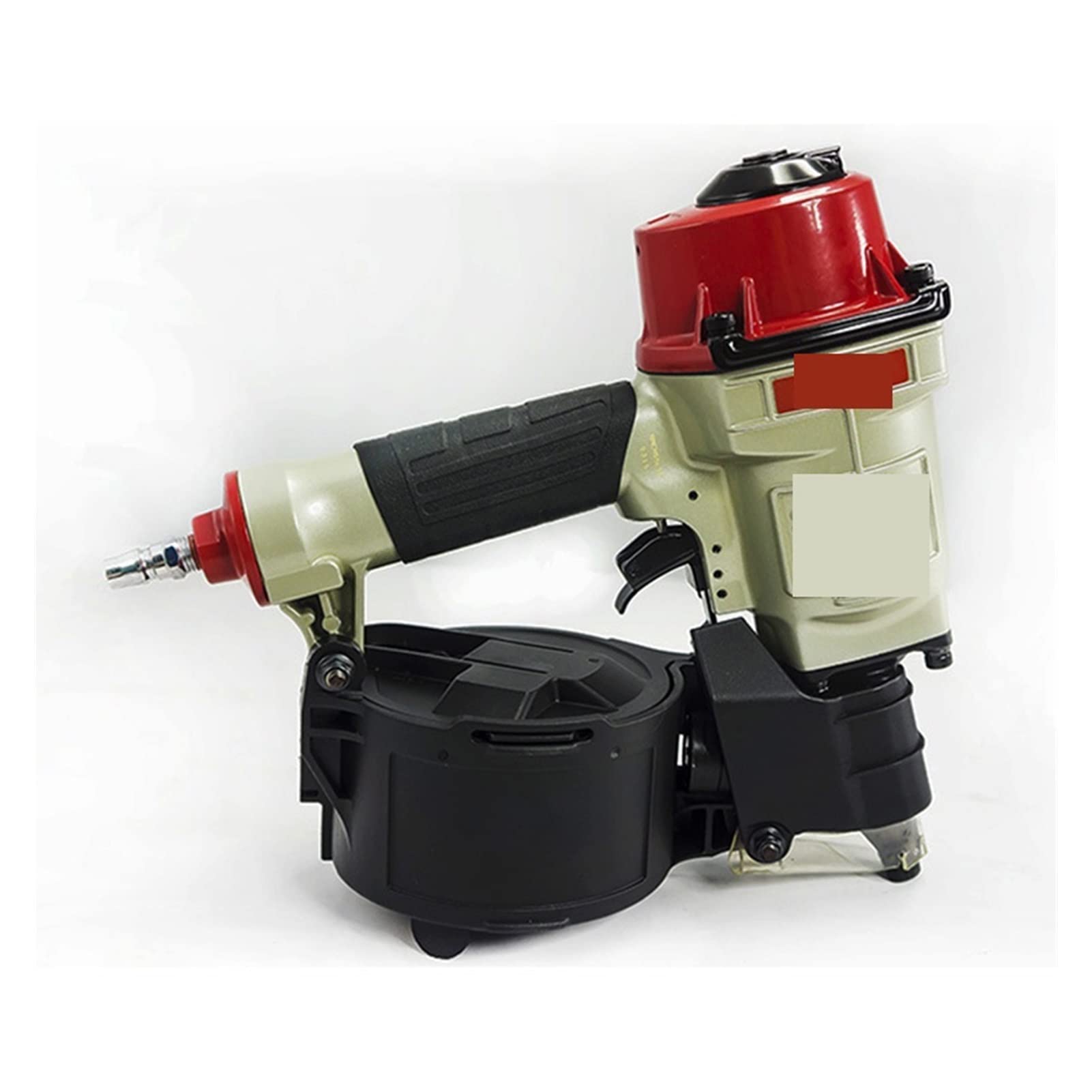 UPWOOD CN55 Cloueur à Rouleau Pneumatique, 1 Pouce à 2-1/4 Pouces, 15 Degrés Cloueur à Rouleau à Tir Rapide Cloueur De Clôture Pneumatique à Rouleau Pour Charpente