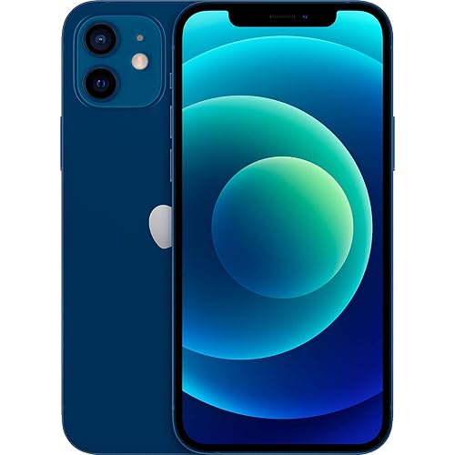 Apple iPhone 12, 64GB, Blue - T-Mobile (Renewed Premium)