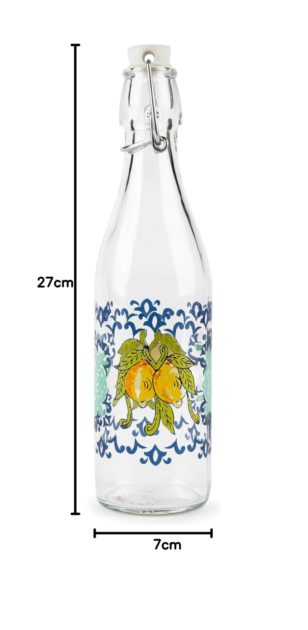 Excelsa Amalfi butelka na cytrynę, szkło, 500 ml, z uszczelką