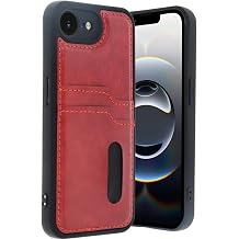phone 16E  le Uyumlu Diki  Detayl  Deri Kartvizitli Kartl kl  K l f K rm z