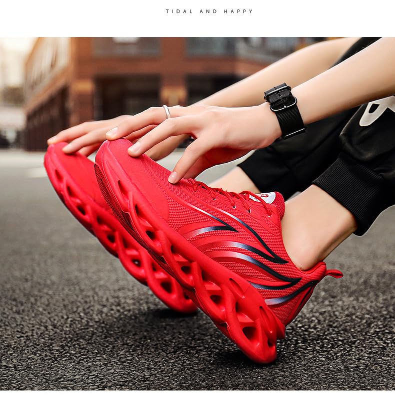 Men's Large-Sized Fashionable Sports Shoes, Casual, Lightweight and Breathable, Suitable for Outdoor Basketball Games, Running Shoes.3