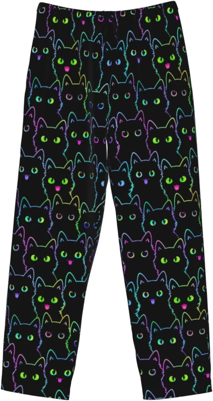 Funny Mens Pajama Pants Soft PJ Pant for Men Sleep Lounge Bottom image 3