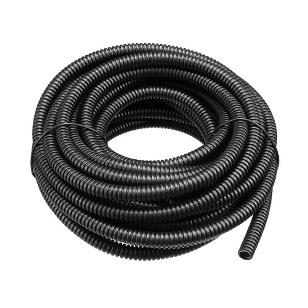 MOCNT Split Loom Wire Auto Split Loom Tubing Wire Conduit Polyethylene Corrugated Flexible Tube Cable Management Sleeve Protection Pipe Cable Tidy Organiser 25mm 15meter — image 1