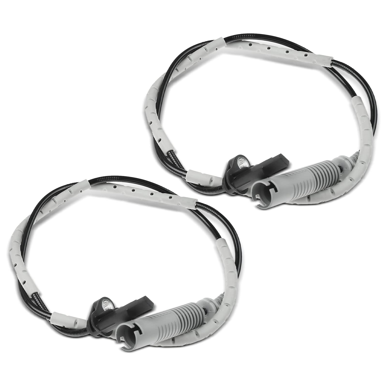 Frankberg 2x ABS Sensor 2-Polig Hinten Kompatibel mit 1er E81 123 130 2006-2011 1er E87 123 130 2005-2012 3er E90 323 325 330 335 M3 2004-2011 Replace# 34526762476