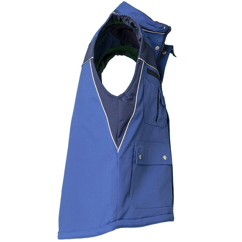Planam Herren Plaline Winterweste Winter Weste Plaline Größe L in grün/schwarz (1er Pack)