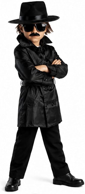 Dress Up America Detective Costume - Spy Costume for Kids - Secret Agent Set for Boys and Girls