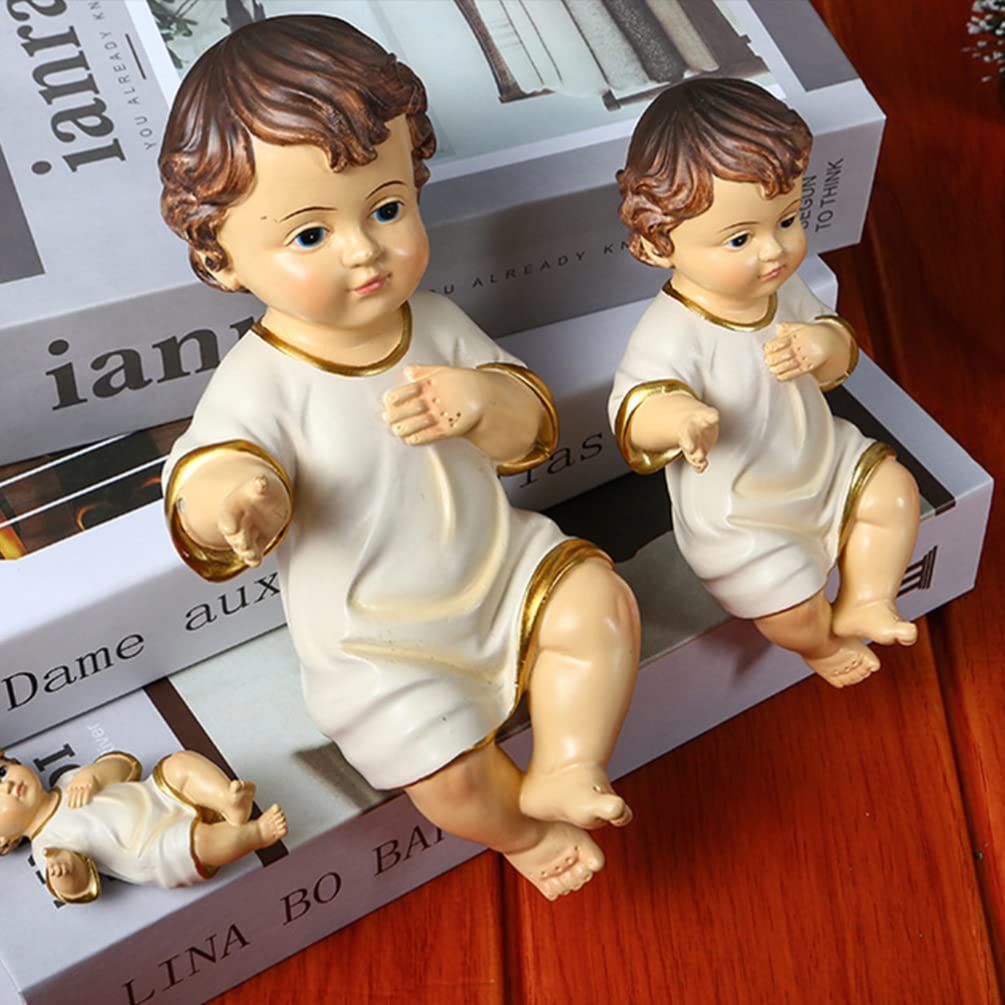 10 pezzi Mini statuine di Gesù per decorare Pasqua, statuette