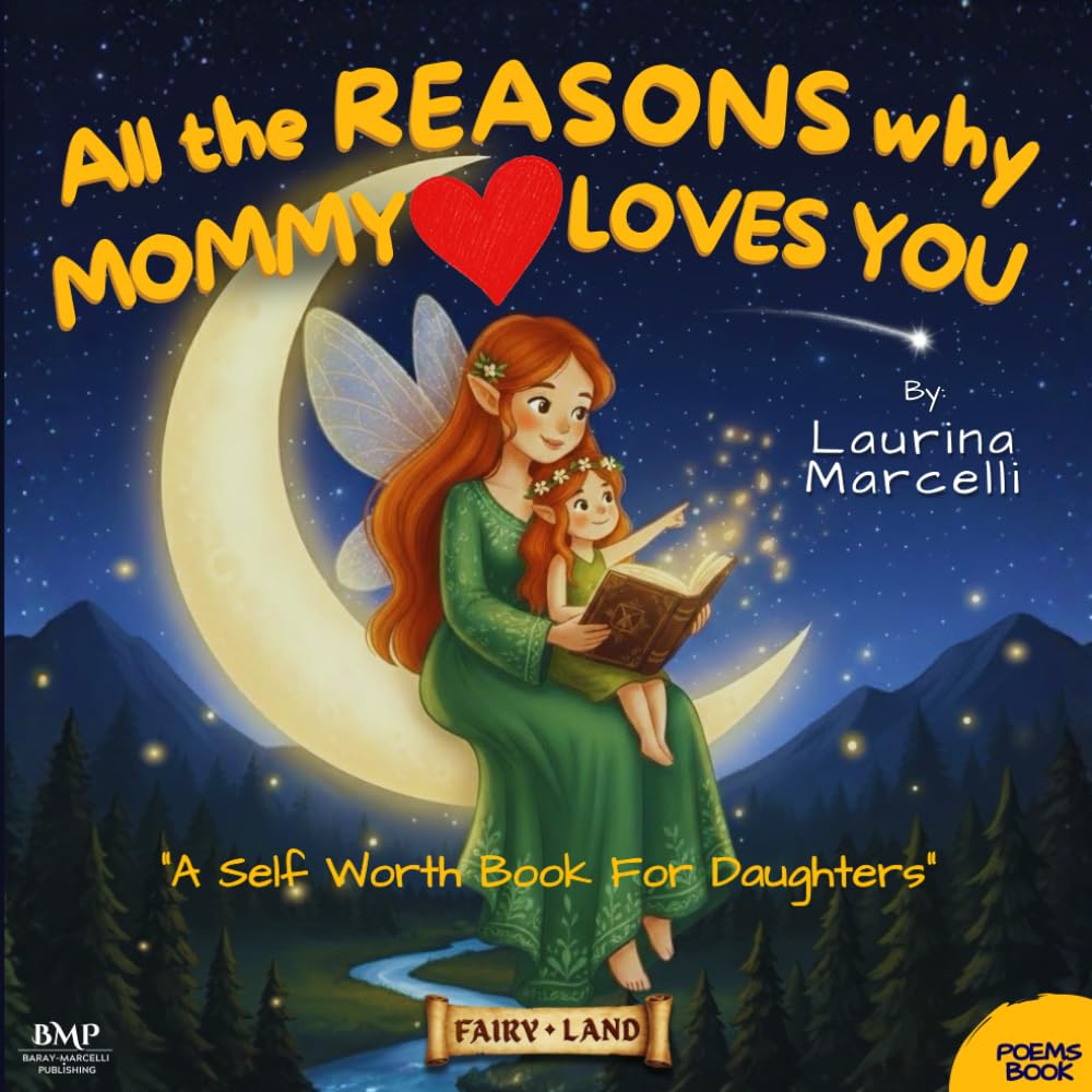 All the REASONS why MOMMY LOVES YOU: A Self Worth Book for Daughters | THE PERFECT GIFT for new moms, babys & girls