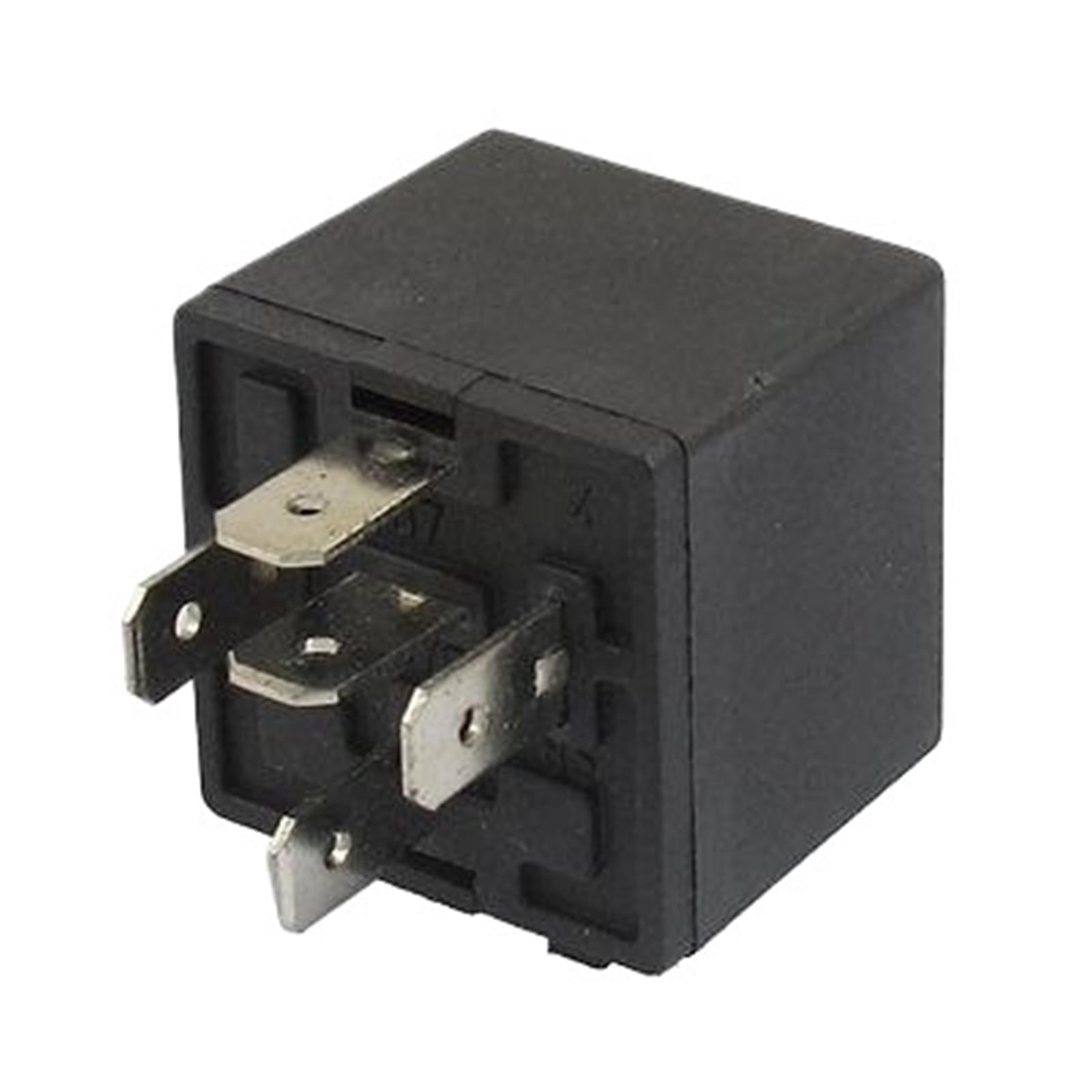 5 piezas 12 V 40 A 1 NO 1 NC 5 pines 15 mm zócalo de riel relé automotriz for camión y automóvil