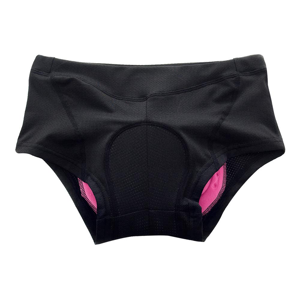 WOSAWE Donne Ciclismo Biancheria Intima Pantaloncini 3D Gel Imbottito Cuscino Mutanda Bicicletta Slip Traspiranti