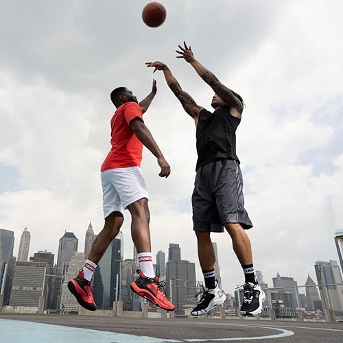 Miniatura 6 de AND1 Zapatos de baloncesto para mujeres y hombres, zapatos de baloncesto altos para hombre, zapatillas de baloncesto para mujer, tallas 6 a 16