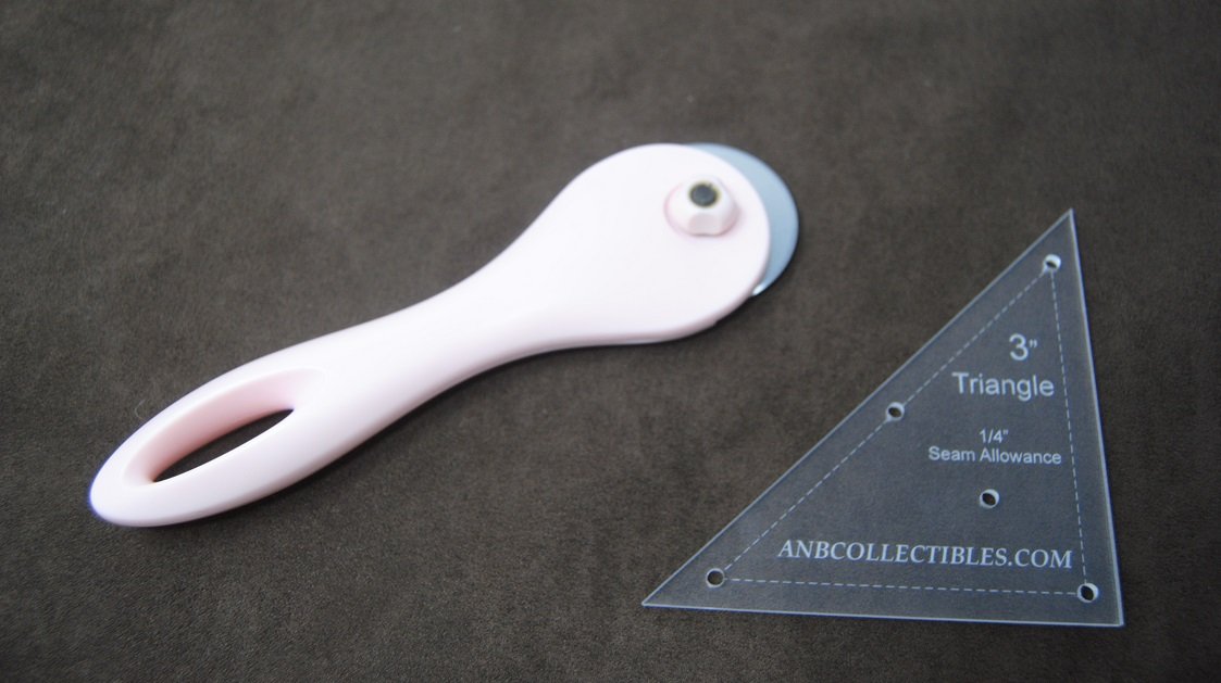Acrylic Triangle Quilting Templates 1