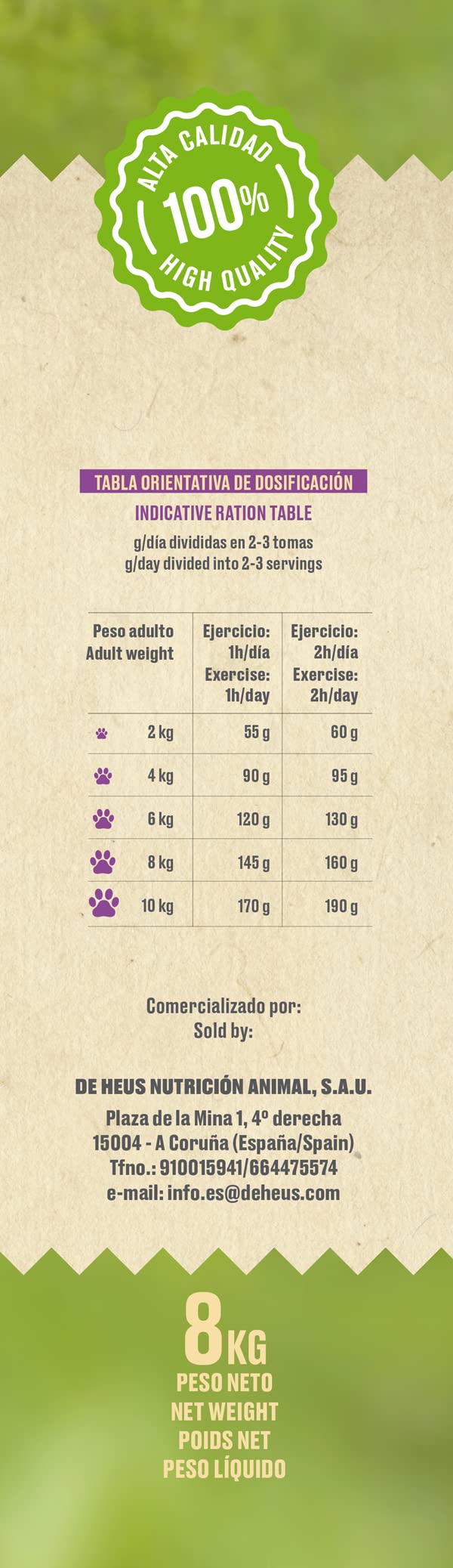 CANUN Pienso para Perros Adultos Mini con Salmón Fresco Sin Cereales Alimento seco para Perros 8 kg Canun Fresh Small Breeds