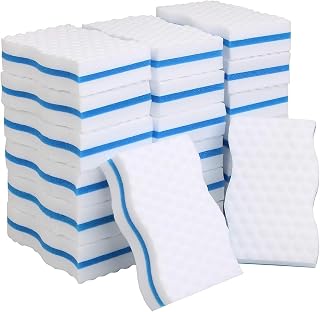 20 Pieces Cleaning Sponge Strong Cleaning Sponge Multifunctional Magic Sponge
