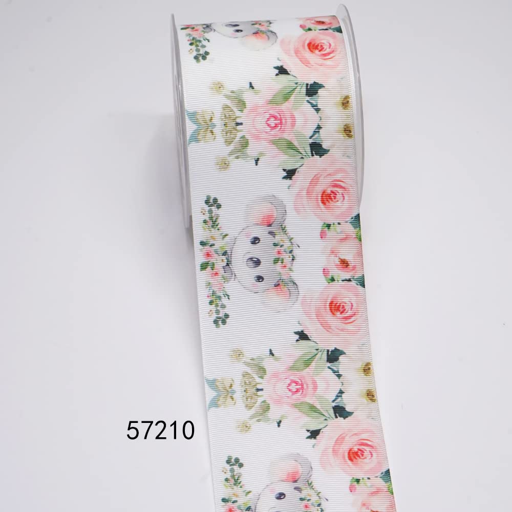 Ruban Gros-grain Imprimé équation De Chat Animal De Dessin Animé Bricolage, Fournitures D'artisanat, Accessoires De Couture, 5 Mètres 87935