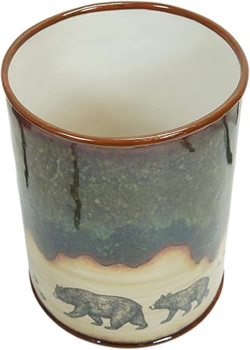 Miniatura 9 de Ebros - Oso de bosque rústico para madre y cachorro, decoración occidental, accesorios decorativos occidentales para cabaña, casa de campo, casa de