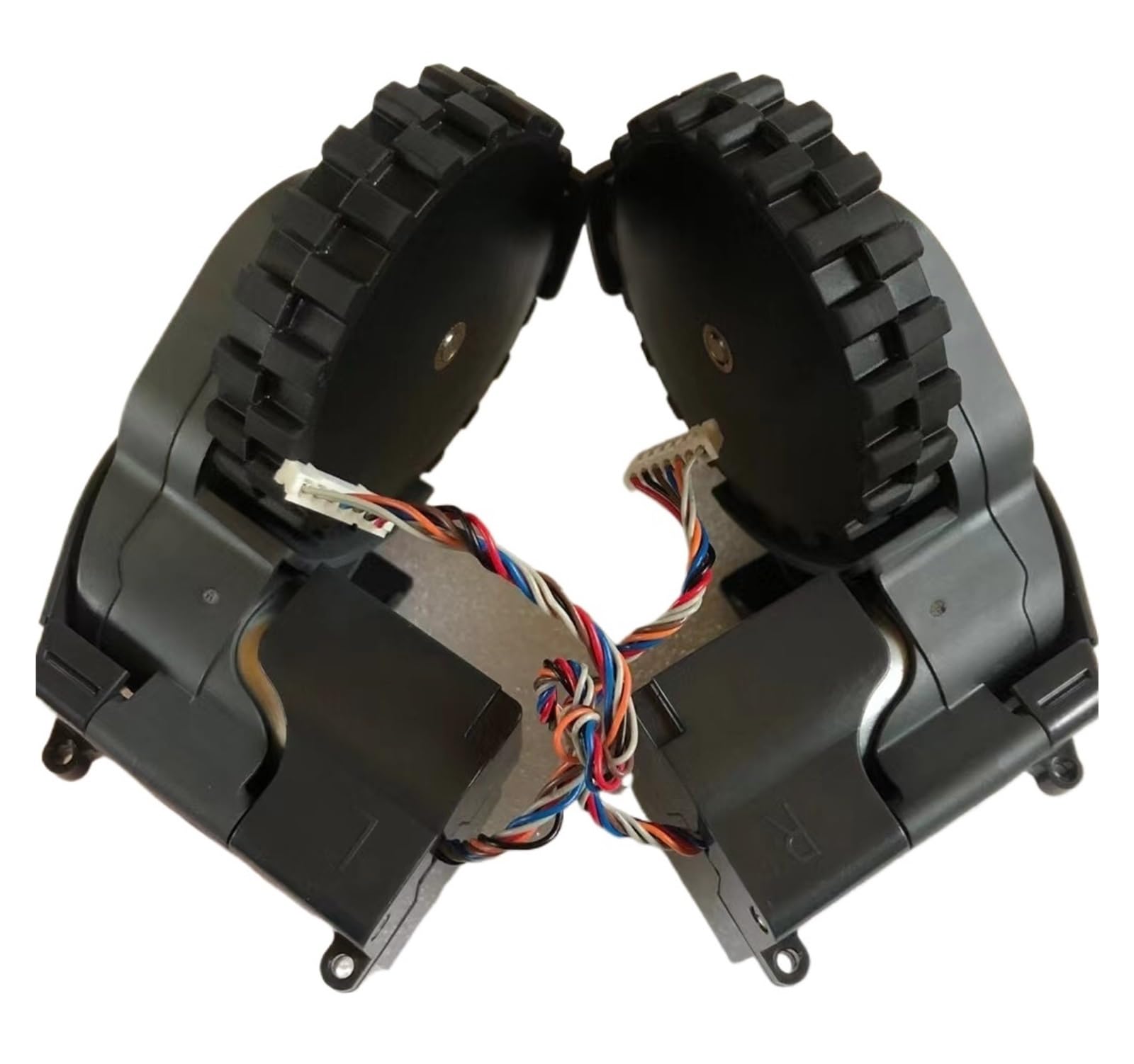 Ruota motrice for aspirapolvere Robot (Sinistra e Destra), Compatibile con Roborock S6, S61 e S65, Ruote di Ricambio for passeggini