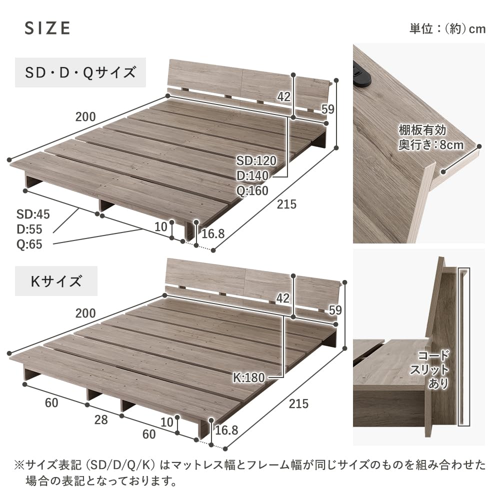 Amazon｜RASIK ベッド キング ステージ無しタイプ ボンネルコイル