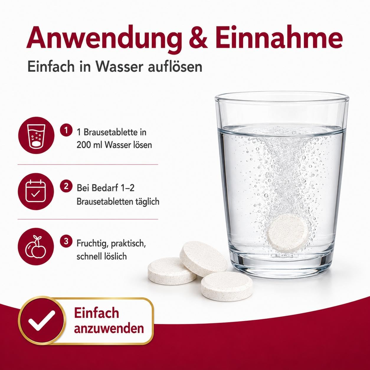 direct N – Hochdosiertes L-Arginin (2500mg) Brausetabletten für den Mann – Zur gezielten Unterstützung bei Bedarf – Schnelle Aufnahme & gute Verträglichkeit – 26 Brausetabletten