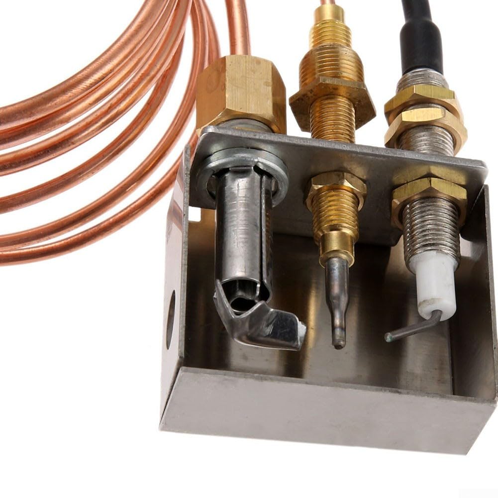 Ensemble brûleur pilote, thermocouple, brûleur à gaz, kit d'allumage au propane pour chauffage au gaz naturel, foyer, cheminée