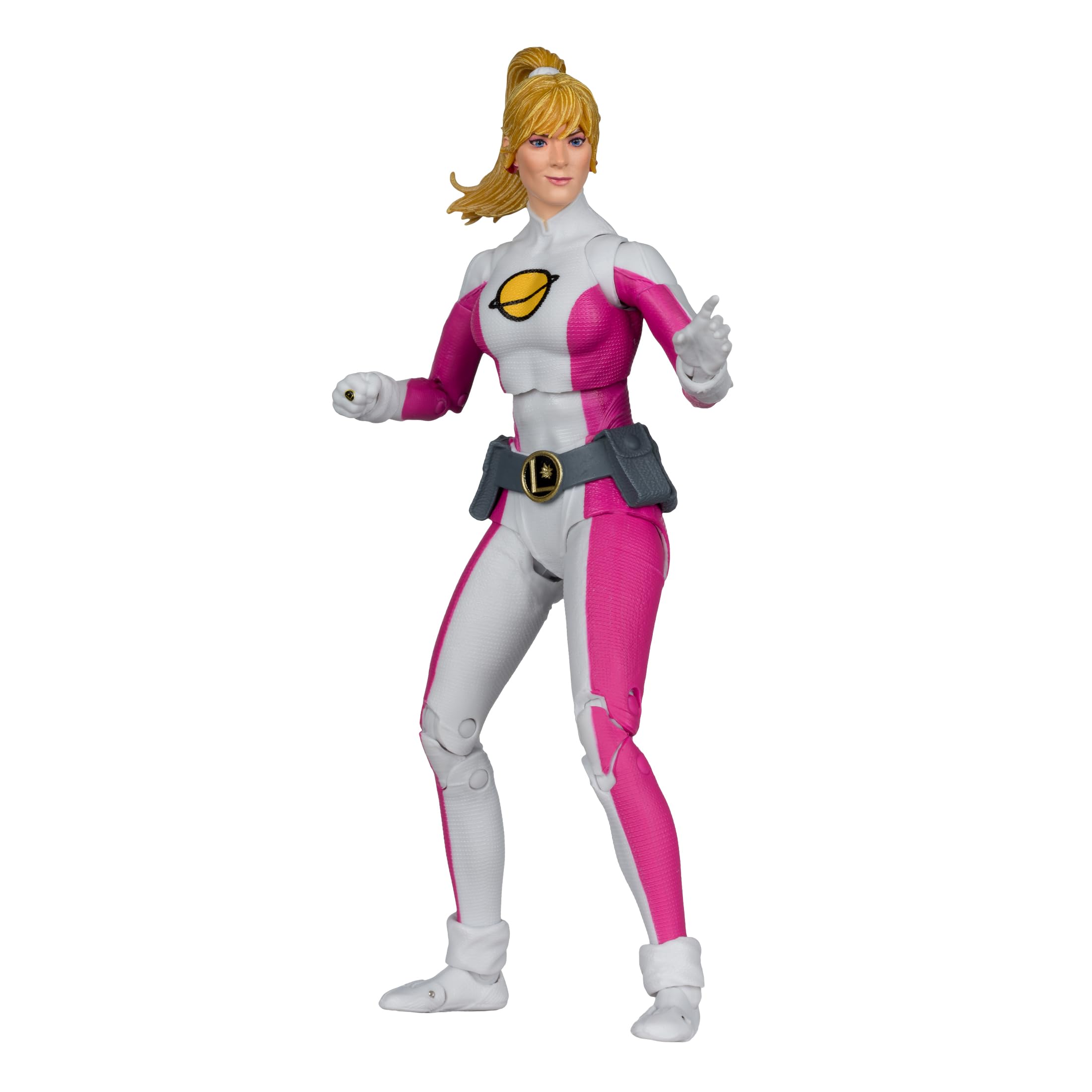 DC Multiverse - 7in Saturn Girl Action Figure (DC Classic) Red