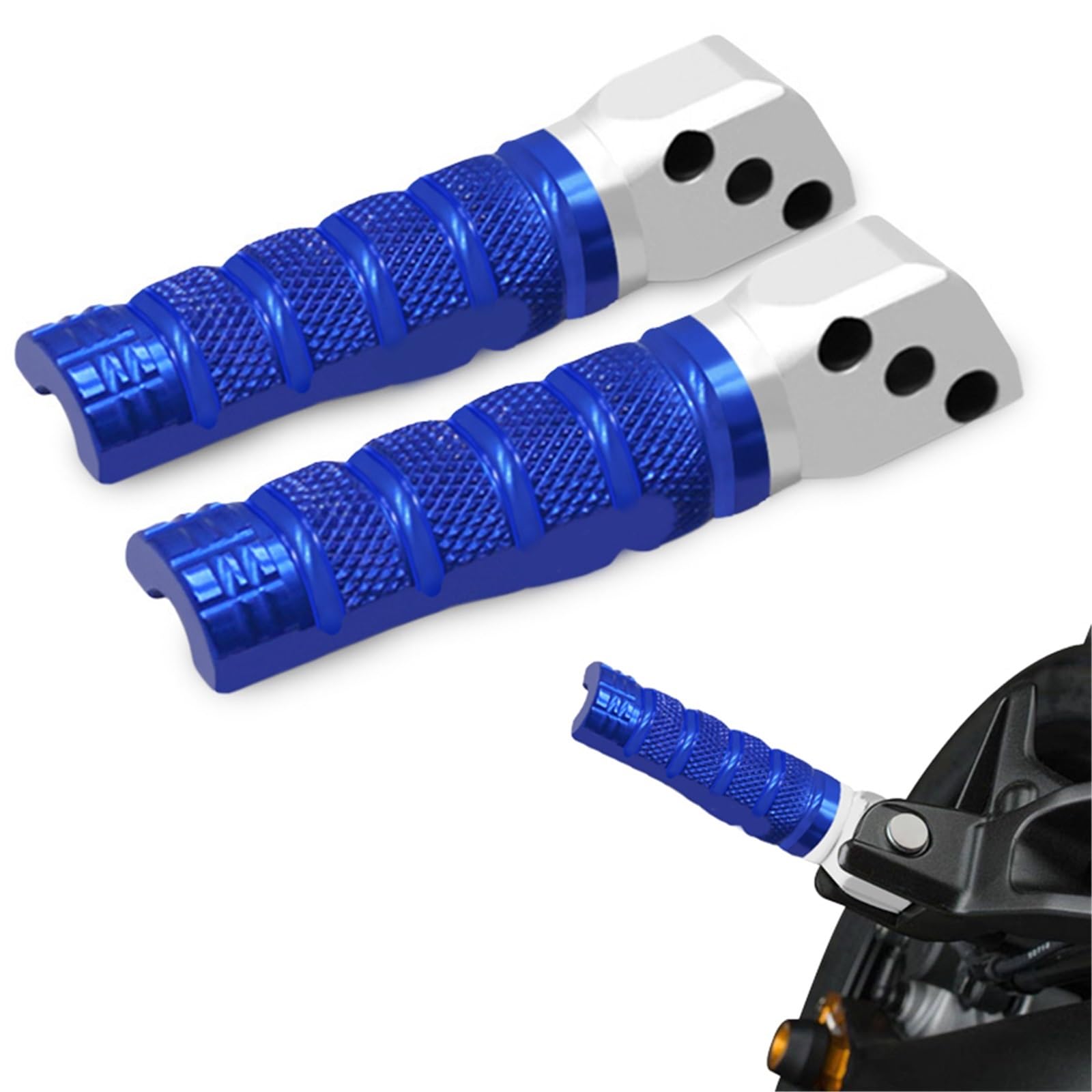 Repose-Pieds Arrière CNC Hornet en Aluminium Haute Résistance pour Passager