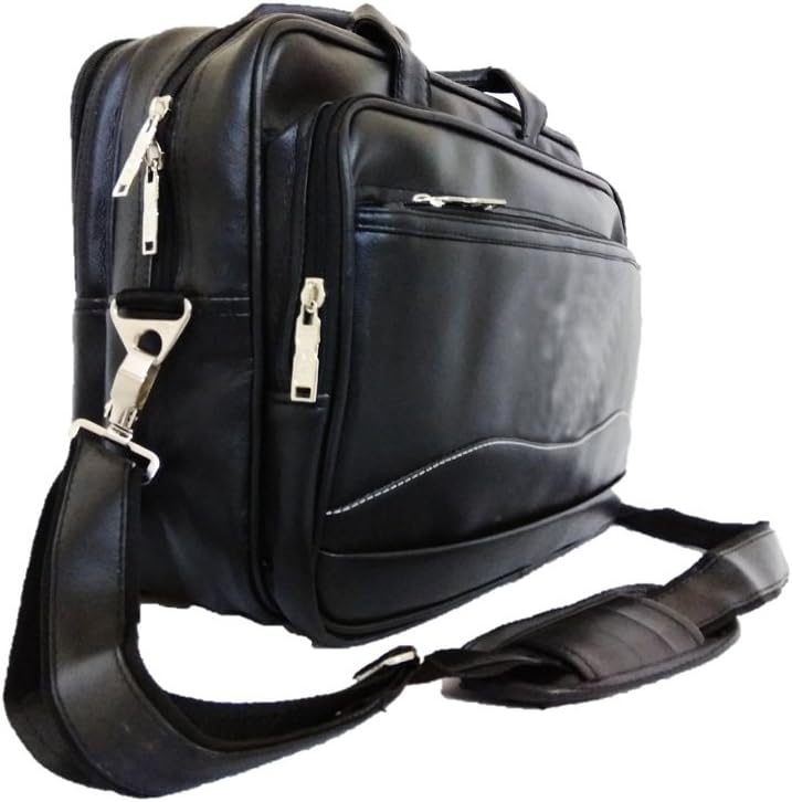 DARA Unisex Leather Up-to 15.6-inch Tablet and Laptop Messenger Bag