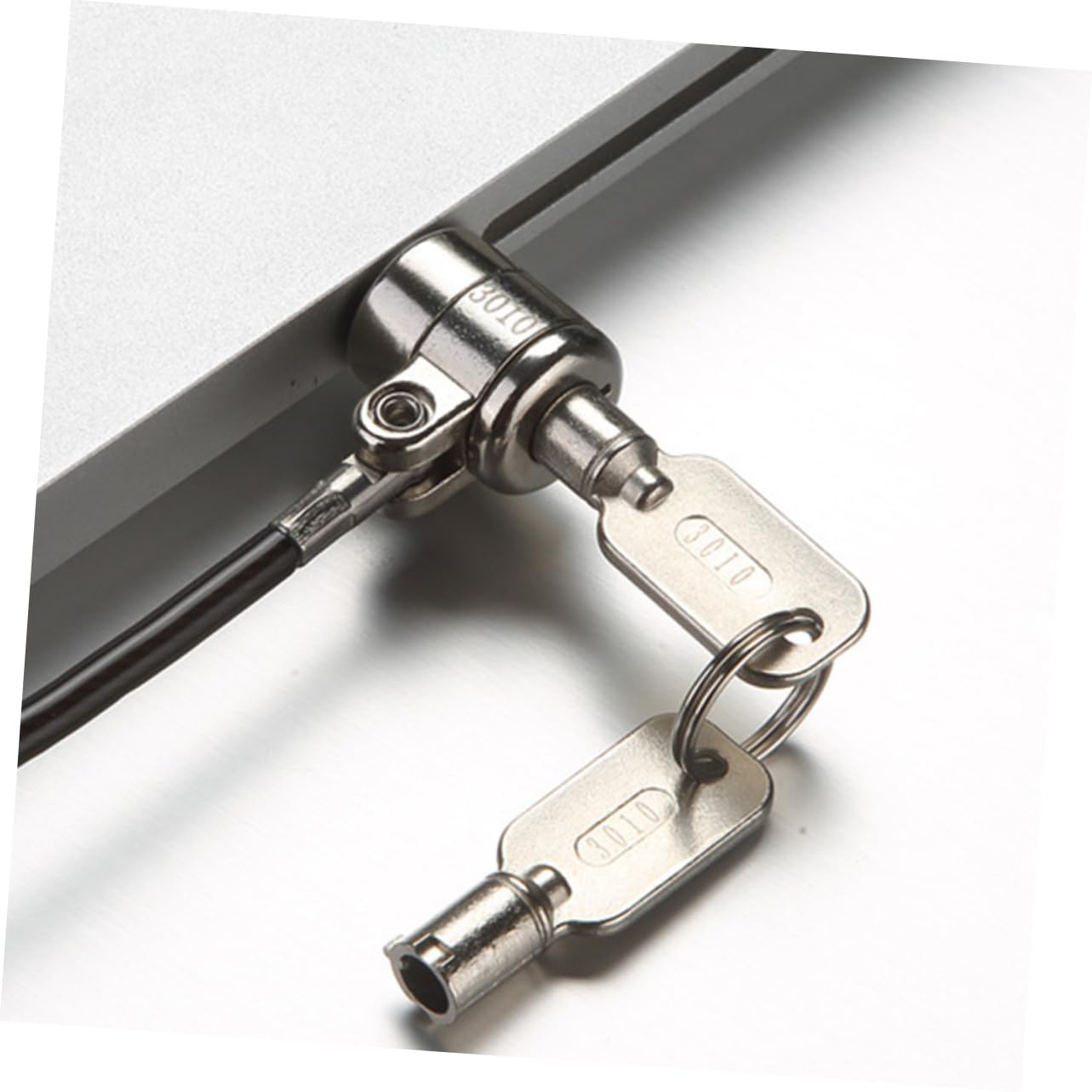 Mipcase Notebook Lock Portable Lock Security Cable Zinc/Dorm/Office Marked Codes for Key