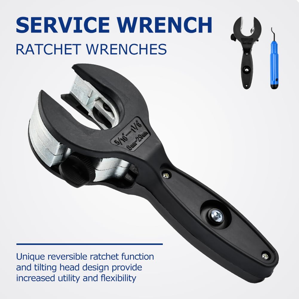 Ratcheting Tubing Cutter - 5/16"-1-1/8" -5