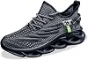 Zapatillas de running para hombre, gimnasio, slip on, antideslizantes, para caminar, tenis, deportes, entrenamiento, casuales, livianas, transpirables, de moda 1