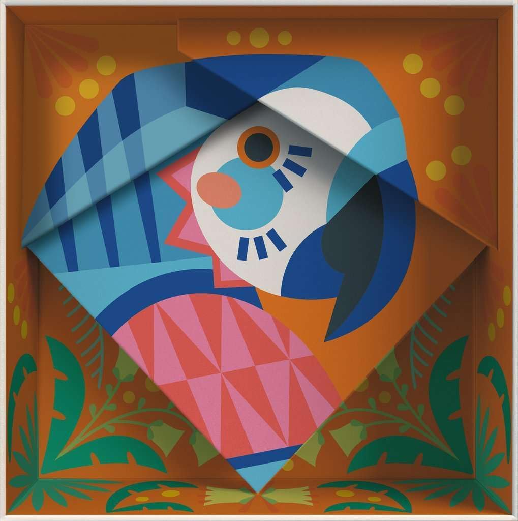 Ravensburger CreArt Do it Together - Papagei