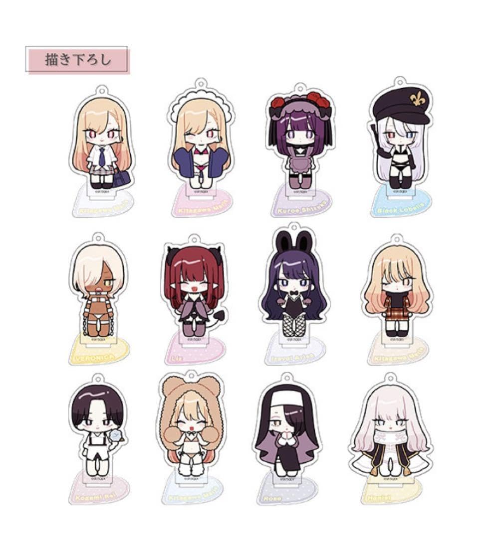 着せ恋展 アクリルスタンド一式 着せ恋展 アクリルスタンド 6種セット 【公式通販】