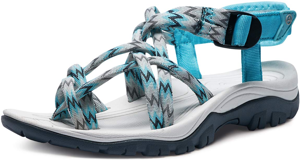 atika Women's Rosebud Outdoor Sandals, Athletic Sport Sandals, Summer Lightweight Hiking Water Shoes