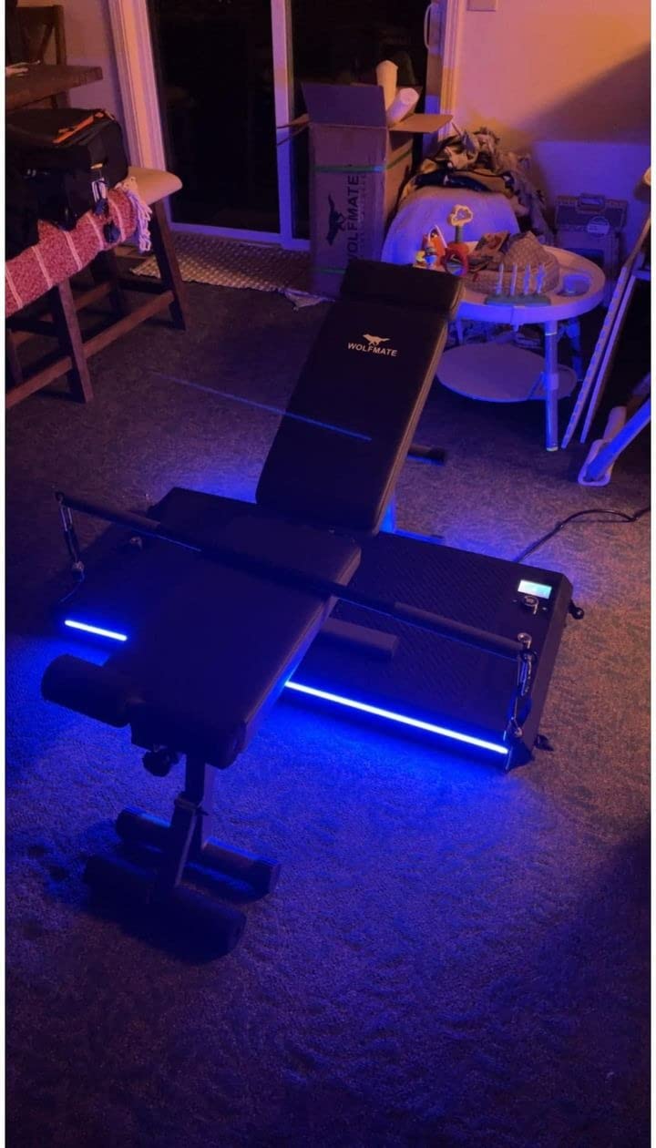 76/mo Finance WOLFMATE Smart Fitness Trainer Equipment Strength